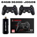 Video Game Stick GD10 Retrô Ultra 4K 128GB + 2 Controles Sem Fio