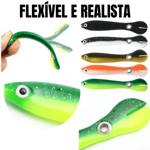 ISCA ARTIFICIAL REALISTA PESQUE MAIS - KITS PROMOCIONAIS