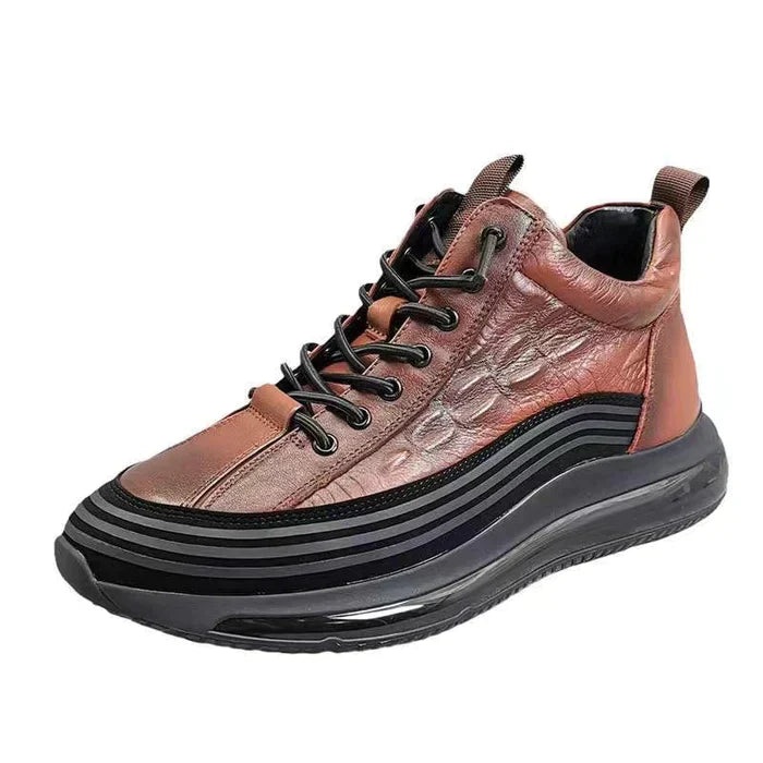 Tênis Casual Caminhata Premium - Couro legítimo
